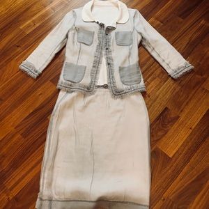 🏝Reversible Theory Suit (jacket and skirt)